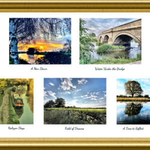 five scenic countryside cards for £10. Around Chellaston and Swarkestone, Derbyshire